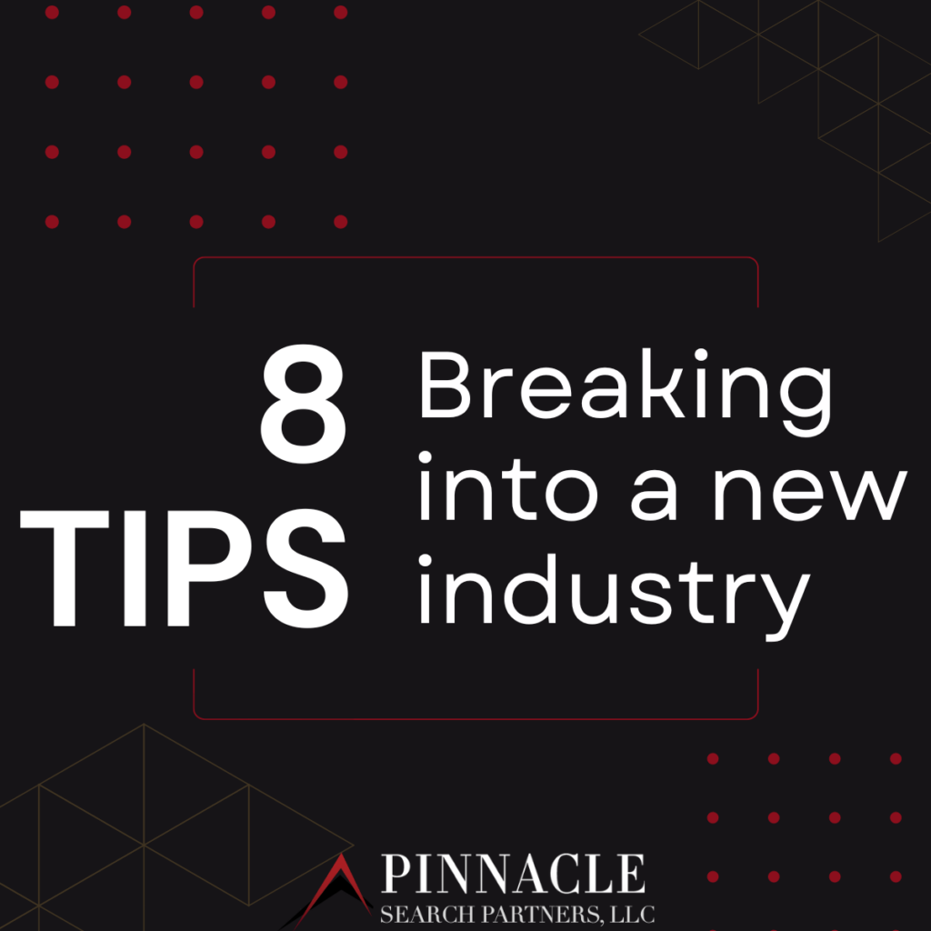 Breaking into new industry (LinkedIn Post) Breaking into new industry (LinkedIn Post)
